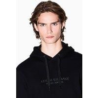 Armani Exchange Men's Milano - New York Pull Over Hoodie Black | Size: Large