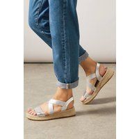 Good For The Sole Silver Wedges Womens Casual Heels