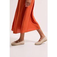 Dorothy Perkins Beige Flats Womens Casual Flats