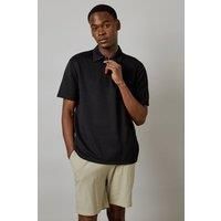 Burton Black Polo Mens Casual Polos