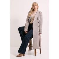 Wallis Brown Coat Womens Workwear Jackets & Coats