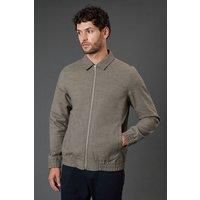 Burton 1904 Taupe Harrington Jacket Mens Casual Jackets & Coats