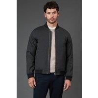 Burton 1904 Charcoal Bomber Jacket Mens Casual Jackets & Coats