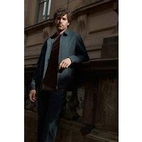 Burton 1904 Navy Harrington Jacket Mens Casual Jackets & Coats