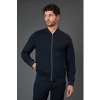 Burton 1904 Dark Navy Bomber Jacket Mens Casual Jackets & Coats