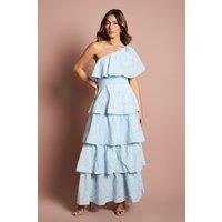 Coast Light Blue Fit & Flare Dress Womens Occasion Dresses
