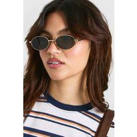 Womens Retro Round Sunglasses
