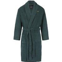 Lyle & Scott Men's Lucas Giftwrapped Bathrobe Ivy Green | Size: Small