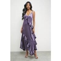 Warehouse Mauve Midi Dress Womens Party Dresses