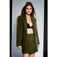 Runway 1.8.1.8 Olive Mini Skirt Womens Daywear Skirts