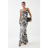 Misspap Zebra Bridesmaid Dress Womens Party Dresses