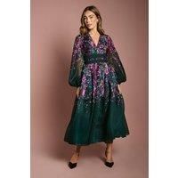 Coast Forest Midi Dress Womens Occasion Dresses