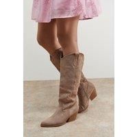 Oasis Taupe Western Boots Womens Casual Boots