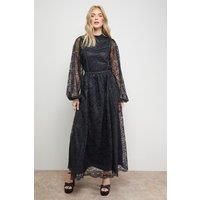Oasis True Black Maxi Dress Womens Daywear Dresses