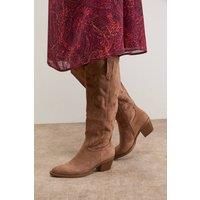 Oasis Camel Western Boots Womens Casual Boots