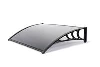1.2m Easy Fit Door Canopy- Available in White and Black- UV & Weather Resistant