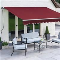Greenhurst Royal Red 3.5M Awning, Red