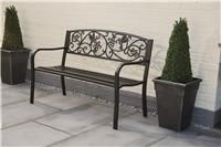 Greenhurst Hummingbird Garden Bench - Antique Bronze