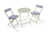 Greenhurst Raffles Bistro Set - Forest White