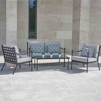 Greenhurst Doverdale Sofa Set - Black