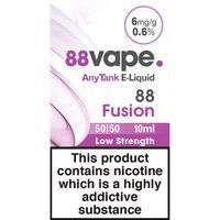 88Vape Any Tank E-Liquid 88 Fusion 6mg/g 0.6% 10ml