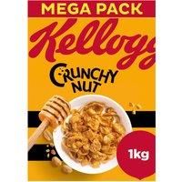 Kellogg's Crunchy Nut Sugar & Honey Golden Cornflake Breakfast Cereal Pack 2x1kg