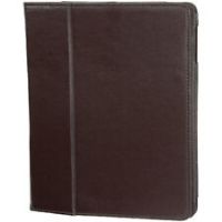iBOX 79072HS Leather Case for All Gen iPad Built-in Stand Mechanism - Brown