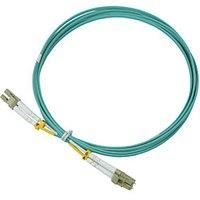 Labgear Duplex Multi Mode Green/Yellow LC- LC OM3 LSZH Fibre Optic Cable 3m (996KM)