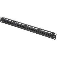 Labgear Cat 6 1U 24 Port RJ45 Patch Panel UTP 1.96" (640KM)