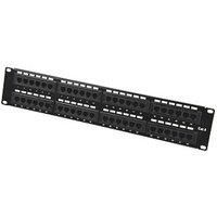 Labgear Cat 6 1U 48 Port RJ45 Patch Panel UTP 1.96" (246KM)