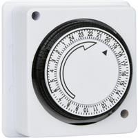 SLX Compact Mechanical Timer 24 Hour 16A in White