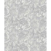Arthouse Artifix Lustre Marble - Grey - 48 In, Grey