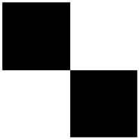 Floor Tile Plain 30.5x30.5cm Black & White 10 Tiles Per Pack