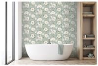 Arthouse Ashley Floral Green Wallpaper