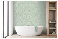 Arthouse Heritage Trail Sage Green Wallpaper Flowers Textured Feature Wall