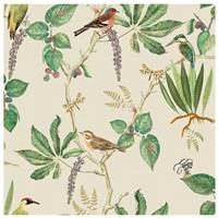Esselle Home Cotton Garden Green Wallpaper