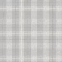 Arthouse Grey Country Tartan Wallpaper Checked Textured Hessian Paste Wall Vinyl