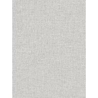 Arthouse Linen Texture Light Grey Wallpaper 676006