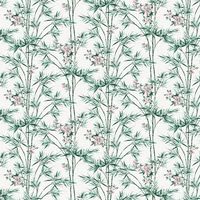 Arthouse Bamboo & Blossom White Wallpaper