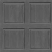 Charcoal Grey Washed Wood Panel Effect Rustic Panelling 3D Effect Wallpaper