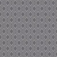 Arthouse Luxe Ogee Geometric Wallpaper in Silver, Navy/Gold, Gunmetal Dusky Rose