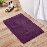 Super Soft Reversible Grape Bath Mat Grape Purple