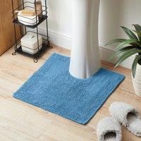 Super Soft Reversible Cornflower Pedestal Mat Green