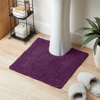 Super Soft Reversible Grape Pedestal Mat Green