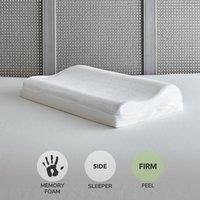 Value Memory Foam Contour FirmSupport Pillow White