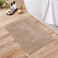 Super Soft Reversible Pebble Bath Mat Green