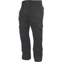 Lee Cooper Cargo Trousers Workwear Heavy Duty Knee Pad Pocket Combat Work Bottom