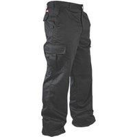 Lee Cooper Workwear Mens Multi Pocket Cargo Combat Work Classic Trousers Bottoms