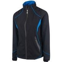 Island Green Ladies Contrast Piping Waterproof Taped Seams Stretch Golf Jacket