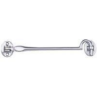 Carlisle Brass AA64SC Silent Pattern Cabin Hook 254mm (10 inch) Satin, Silver